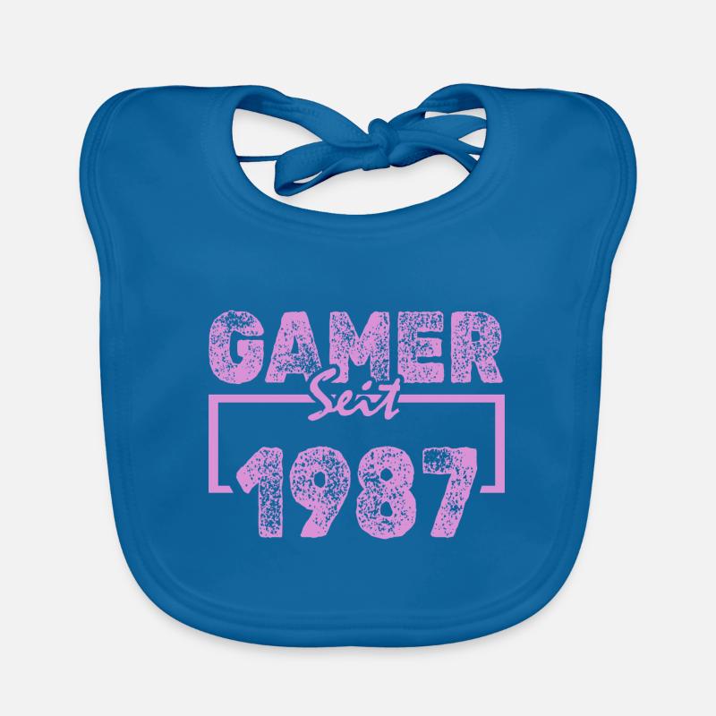 Typing 1987 Organic Baby Bibs