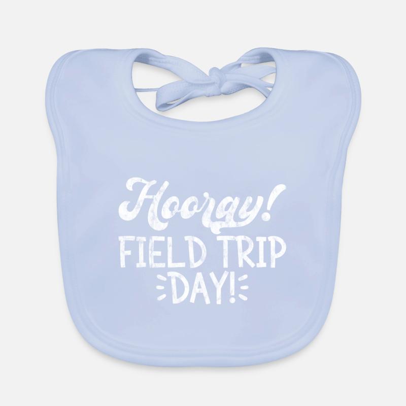 Hooray, Field Trip Day! 4 Organic Baby Bibs