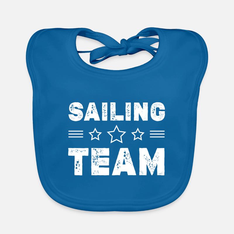 Équipe de voile Bavoir bio Bébé