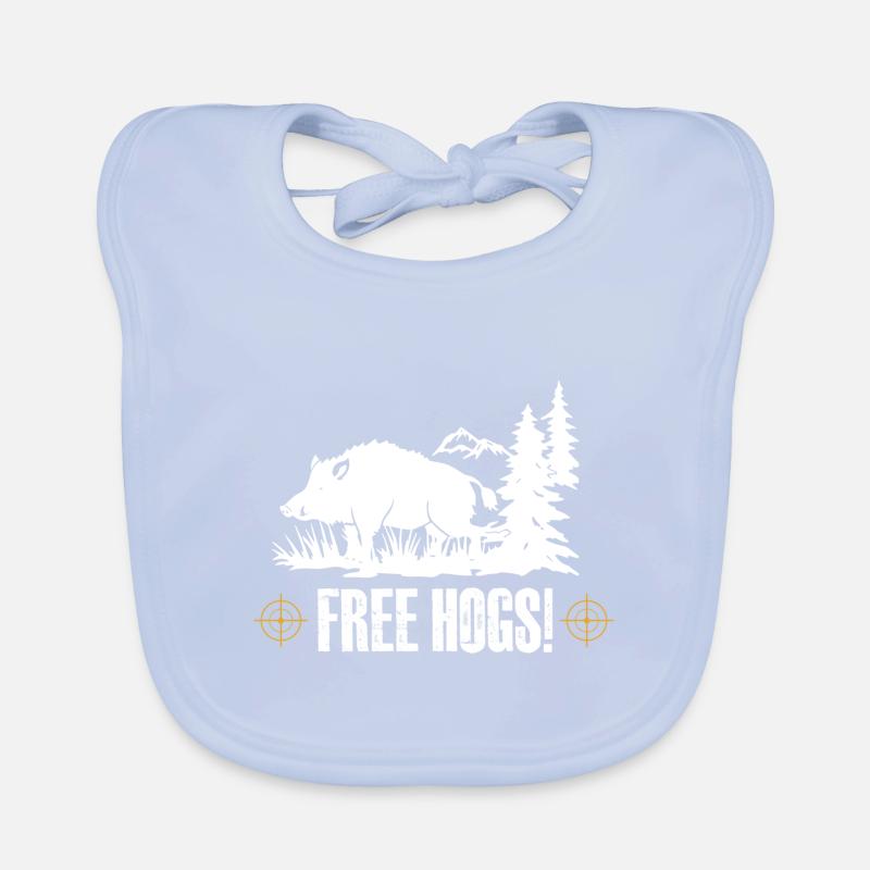 Free Hogs Organic Baby Bibs