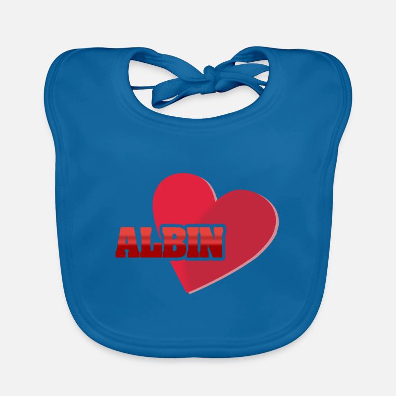 Cadeau pour Albin Bavoir bio Bébé
