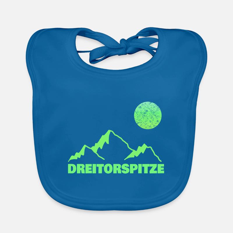 Klettern Dreitorspitze Baby Bio-Lätzchen