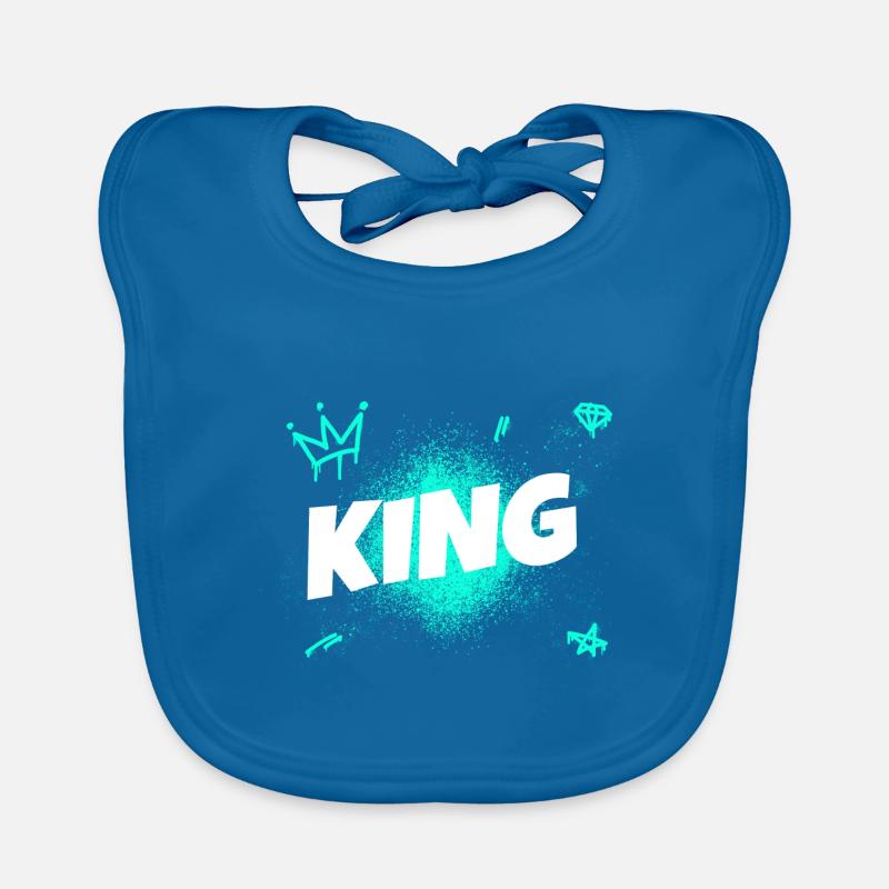 King King Scripture Prover Organic Baby Bibs