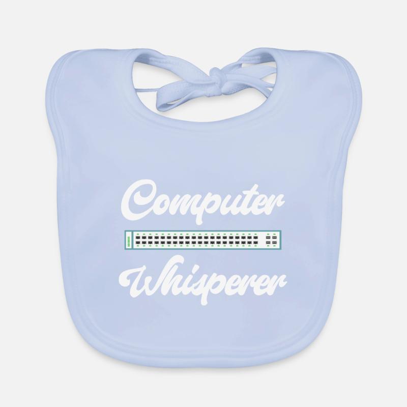 Réseau de support technique informatique Computer Whisperer Bavoir bio Bébé