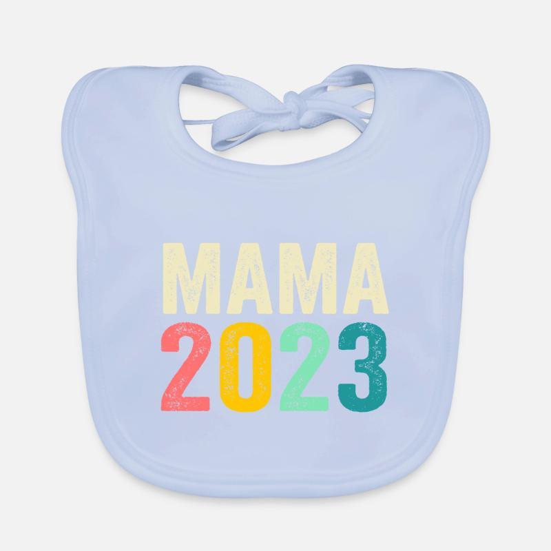 Mutter 2023 Schwanger Werdende Mama Baby Bio-Lätzchen