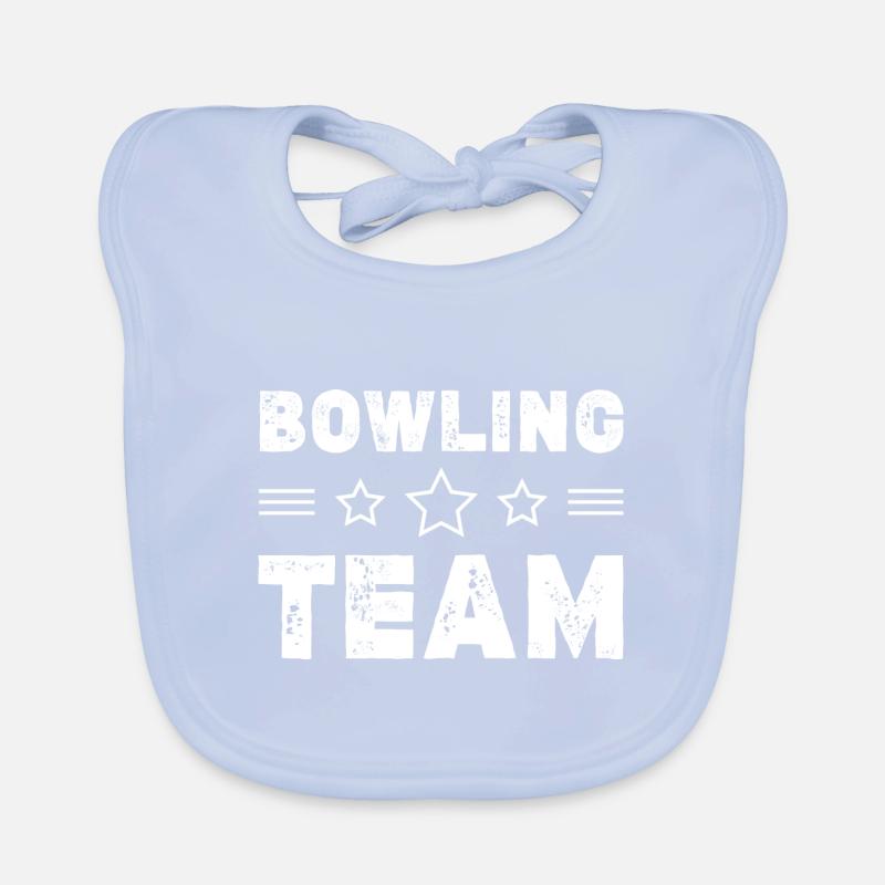 Bowling Team Baby Bio-Lätzchen