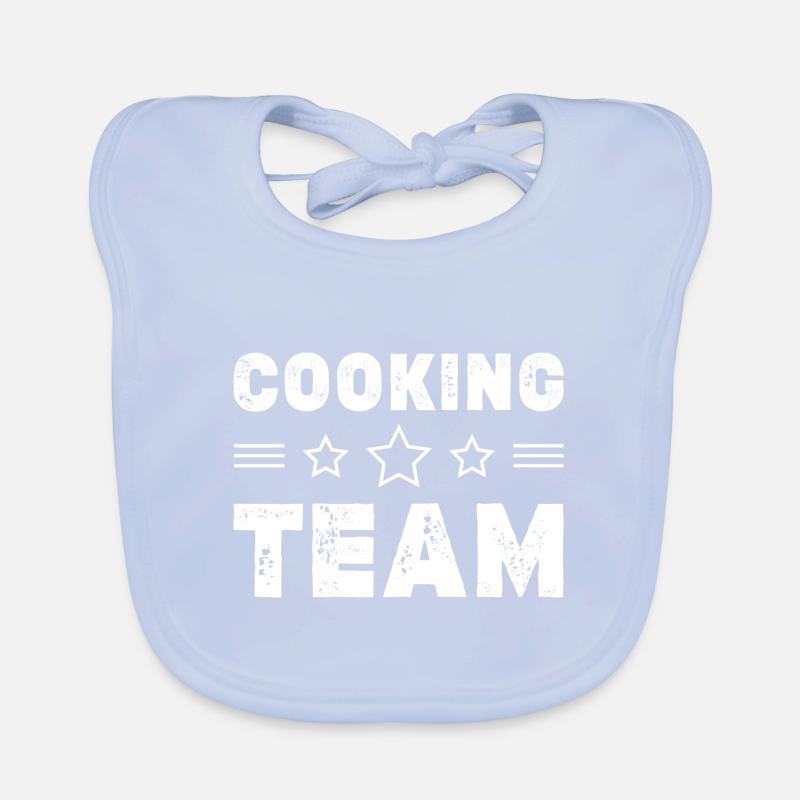 Cooking Team Organic Baby Bibs