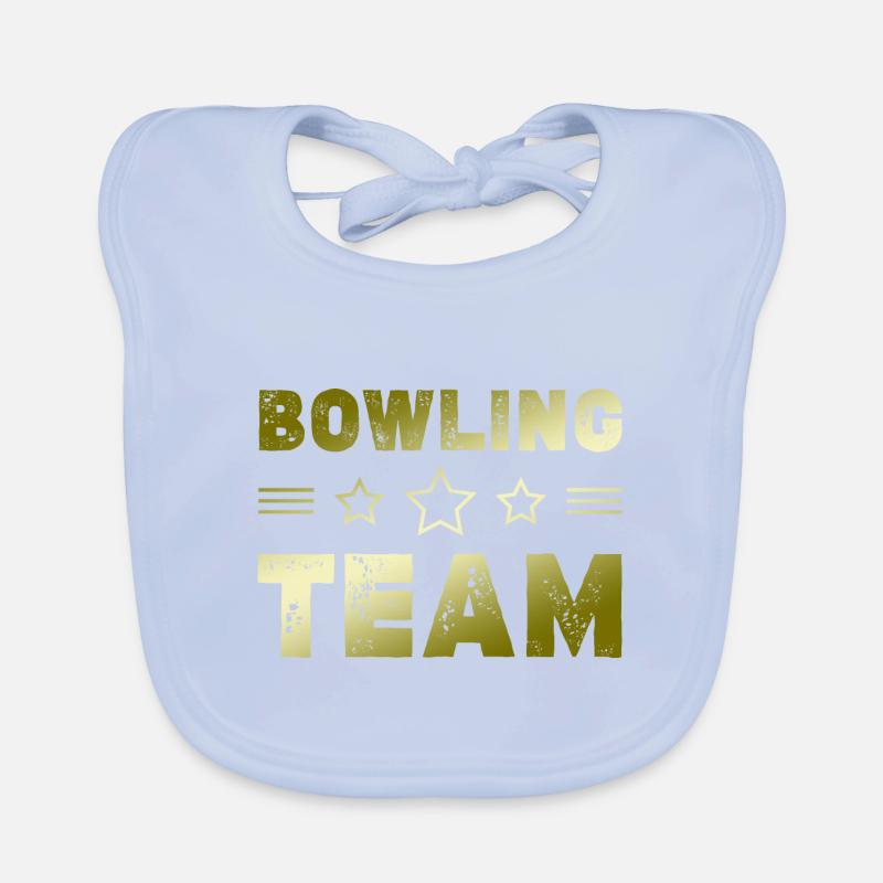 Équipe de bowling Bavoir bio Bébé
