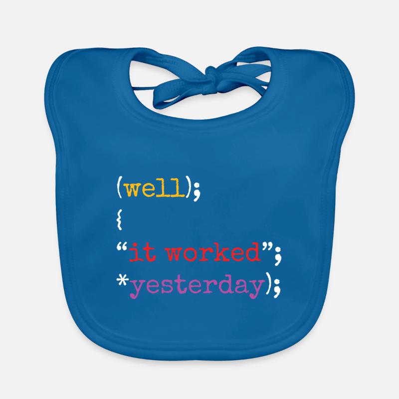 Software Ingenieur Informatiker Programmierer Baby Bio-Lätzchen