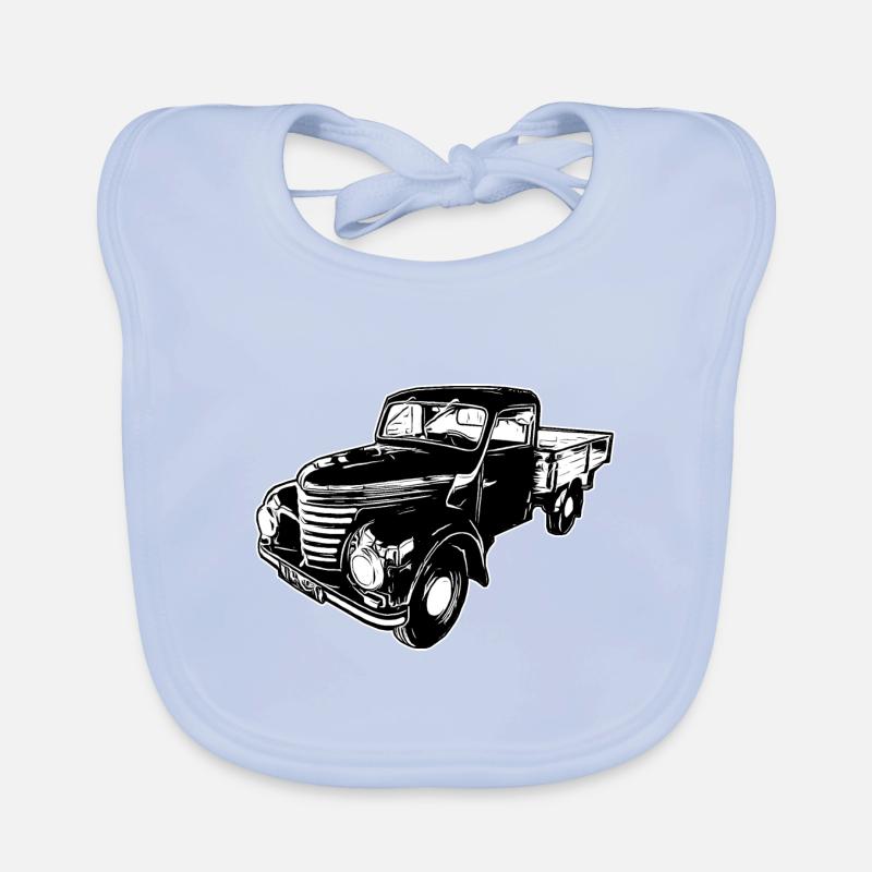 Framo pritsche Transporter Lkw DDR IFA Oldtimer Baby Bio-Lätzchen