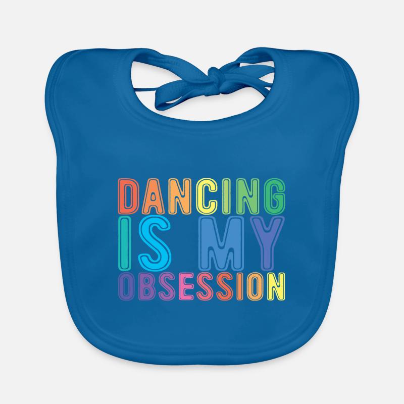 La danse est mon obsession Bavoir bio Bébé
