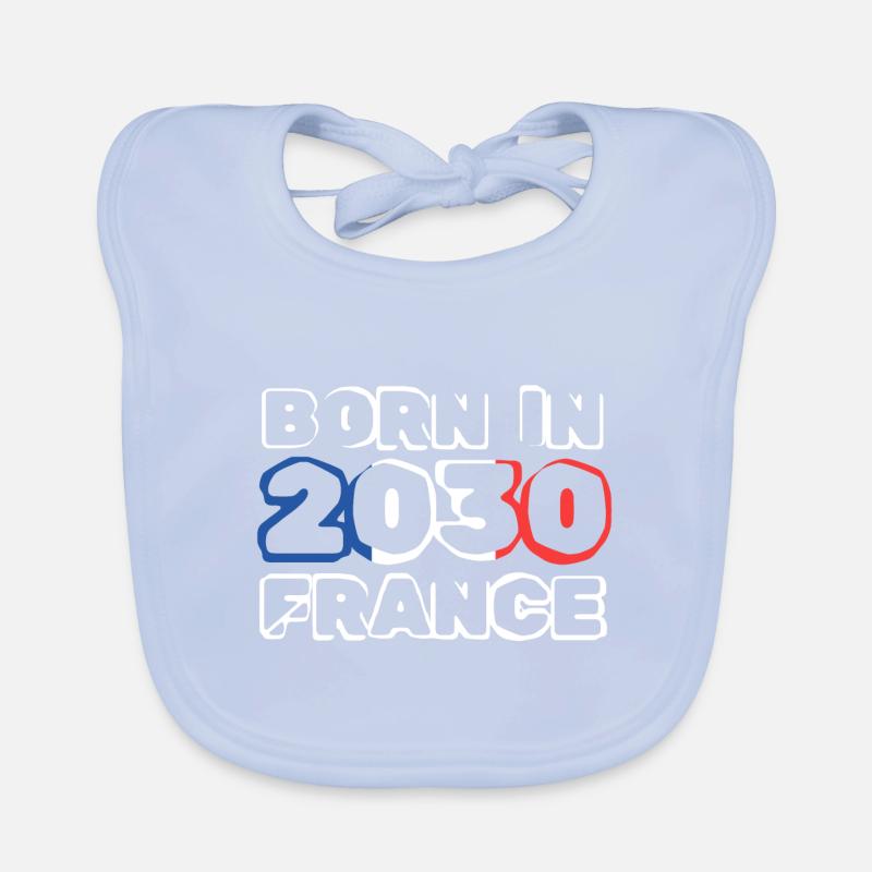 Né en 2030 Bavoir bio Bébé