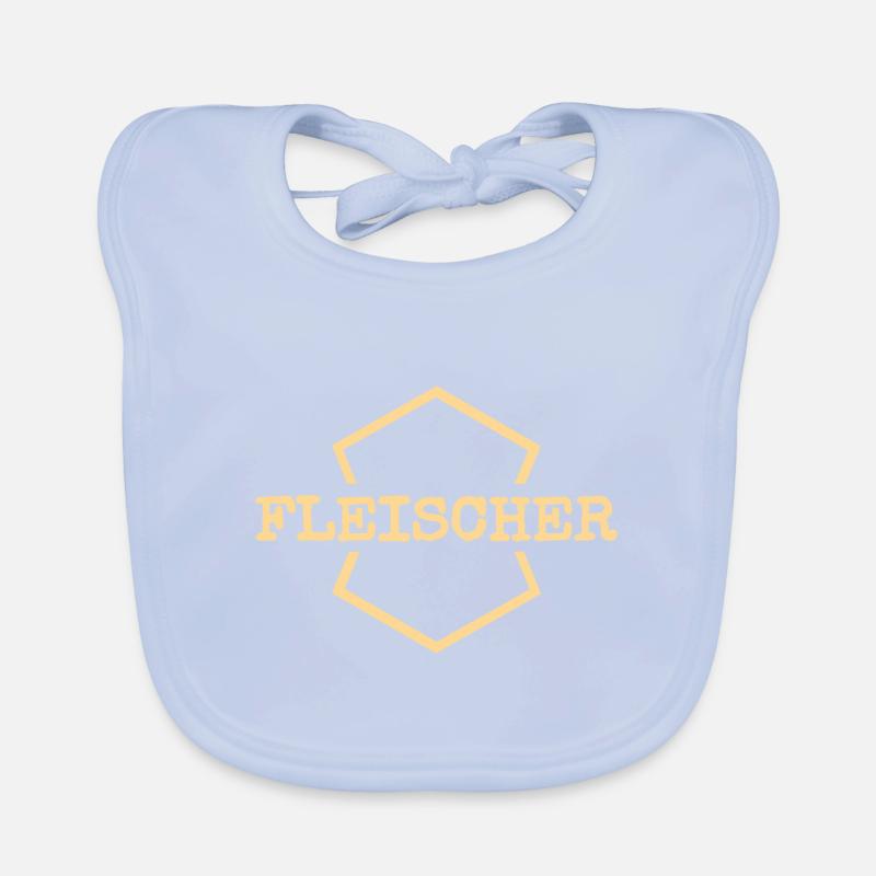 Work Butcher Organic Baby Bibs
