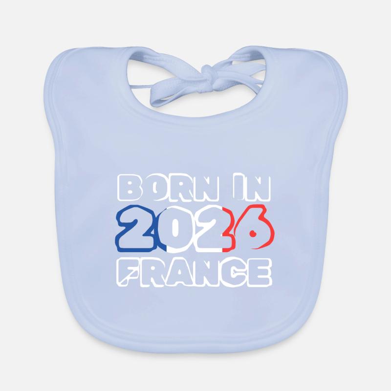 Born in 2026 Organic Baby Bibs