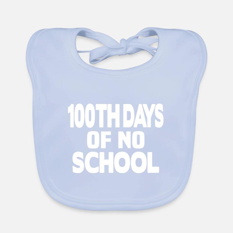 100e jours sans école Bavoir bio Bébé