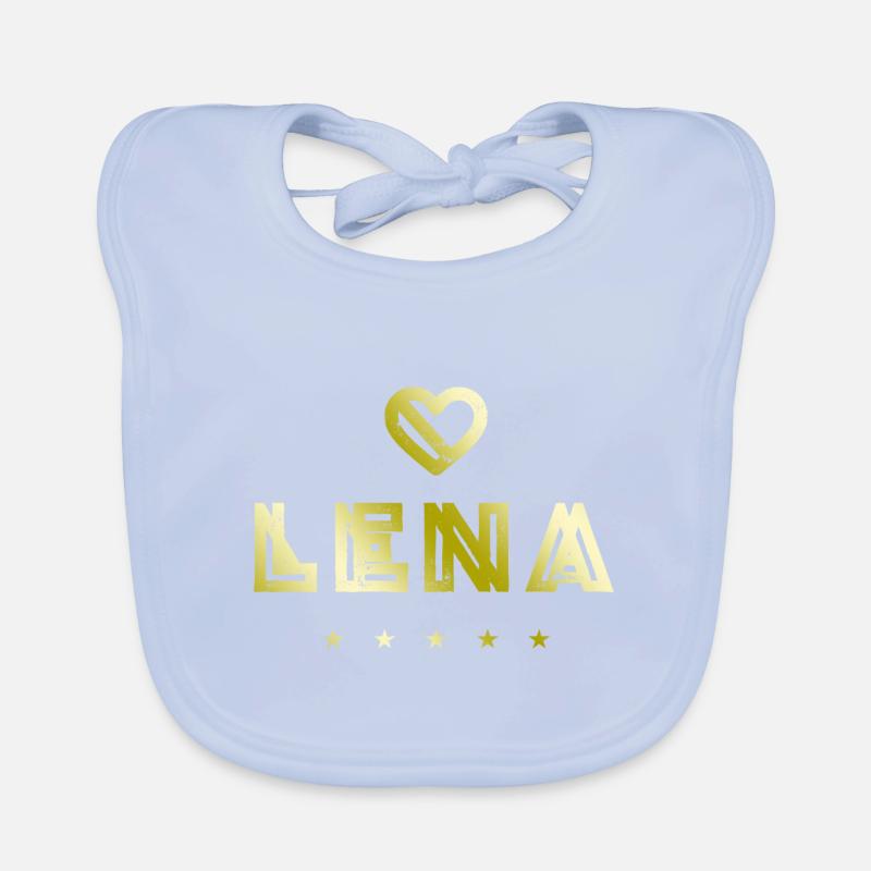 Lena Herz Bavoir bio Bébé