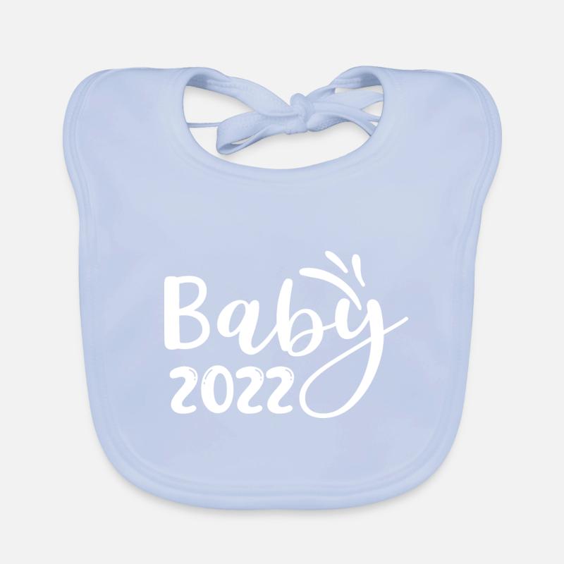 Bébé 2022 Grossesse Annonce Bébé Naissance Bavoir bio Bébé