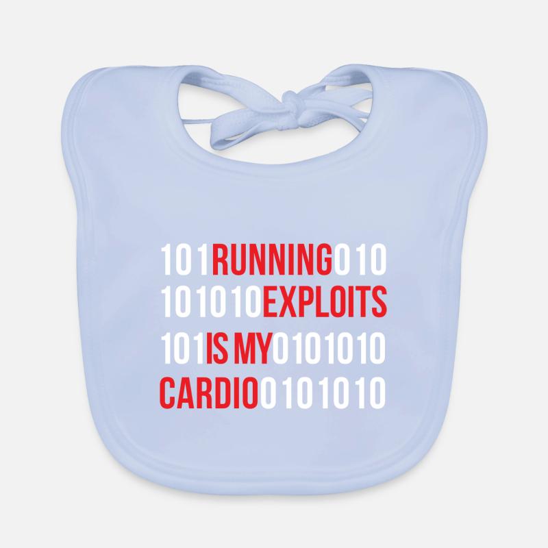 Running Exploits est mon design cardio Bavoir bio Bébé
