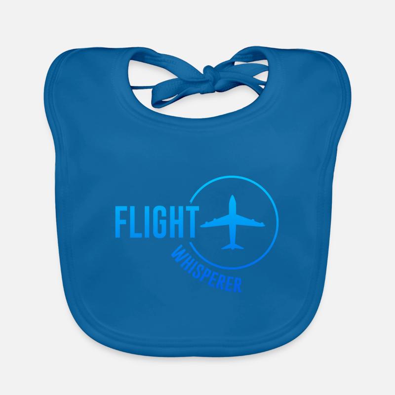 Flight Whisperer 4 Organic Baby Bibs