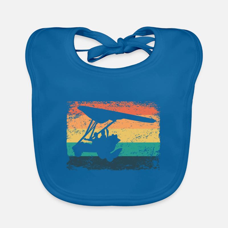 Paratrike Motor Hang Glider Deltatrike Organic Baby Bibs