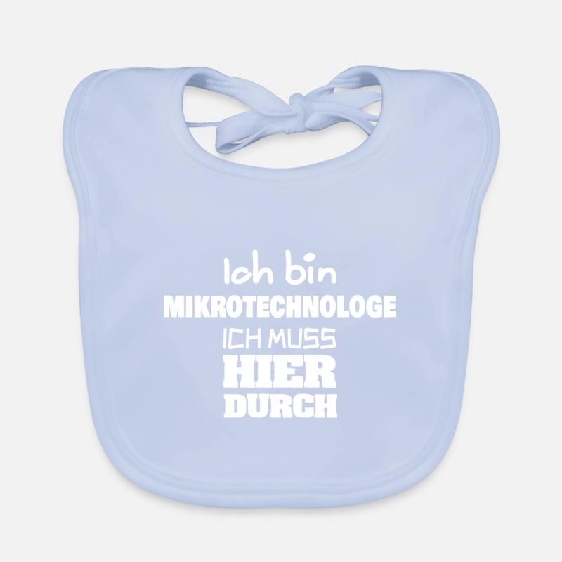 Profession Microtechnologue Bavoir bio Bébé