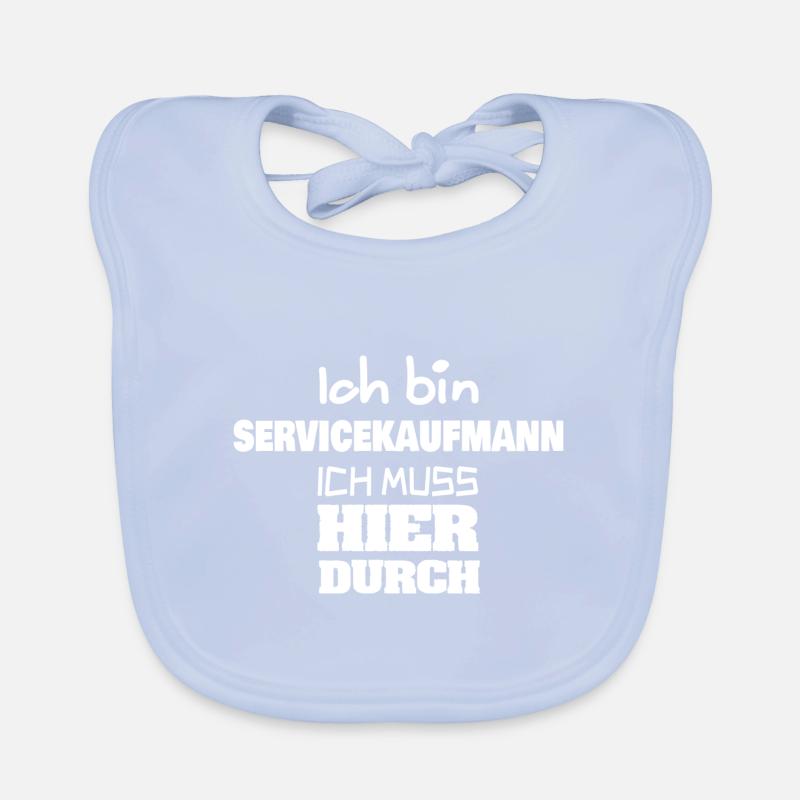 Servicekaufmann als Beruf Baby Bio-Lätzchen