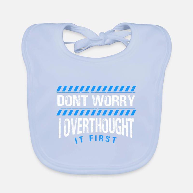 dont worry I overthought it first Design Baby Bio-Lätzchen