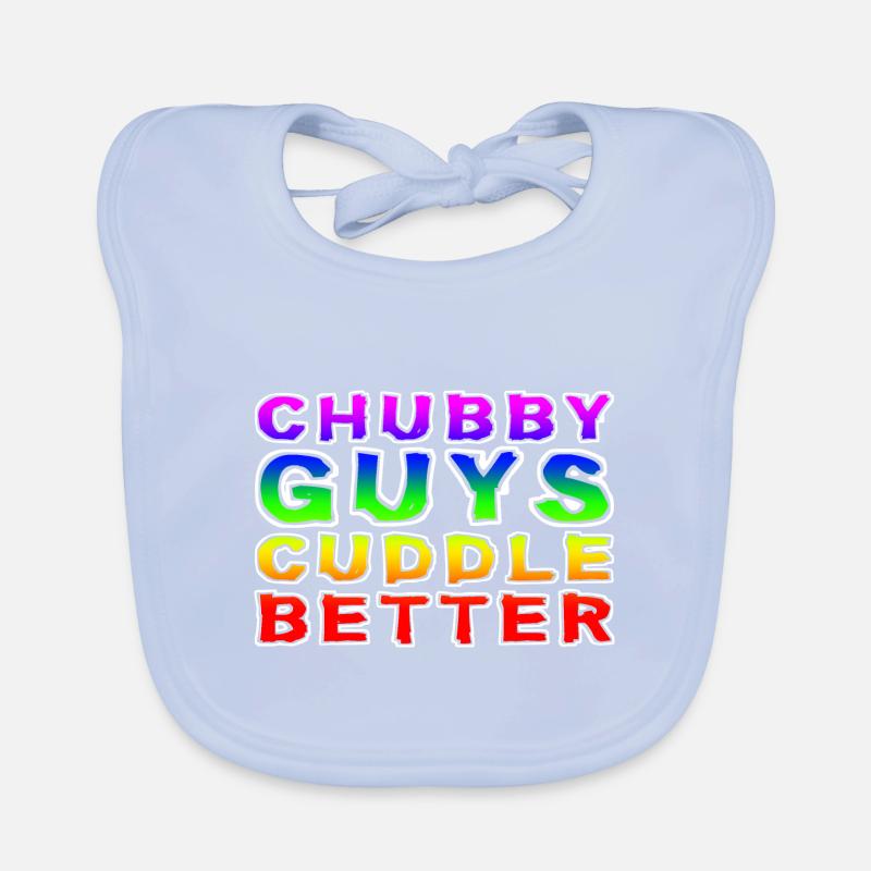 Chubby Guys Cuddle Better 3 Baby Bio-Lätzchen