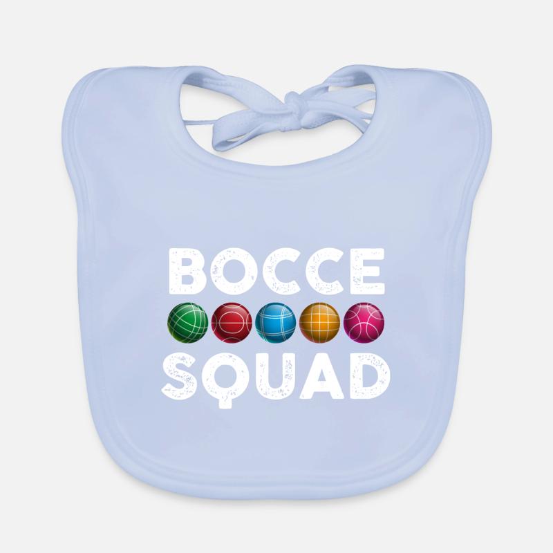 Bocce Squad | Bocce Ball Baby Bio-Lätzchen
