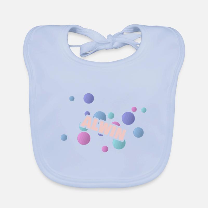 Cadeau Alwin Bavoir bio Bébé