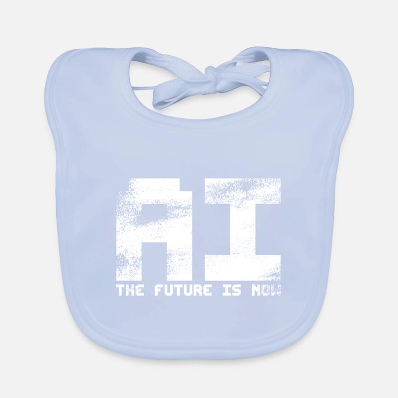 Artificial Intelligence - AI - The future is now Baby Bio-Lätzchen