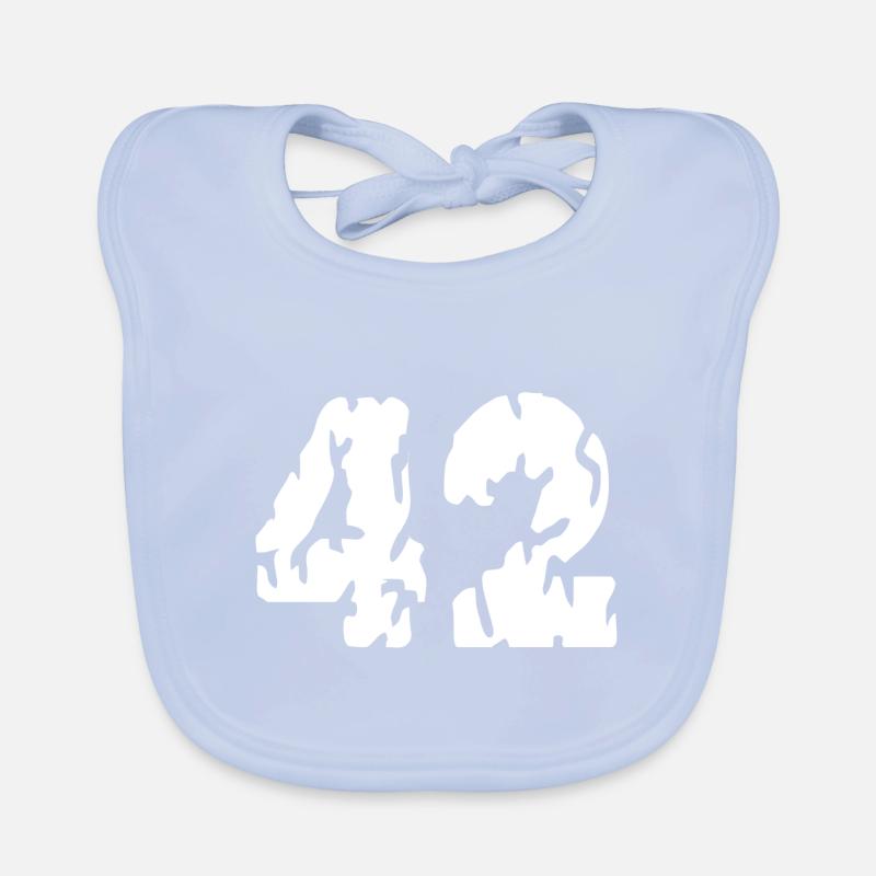 Maillot 42 Numéro Bavoir bio Bébé