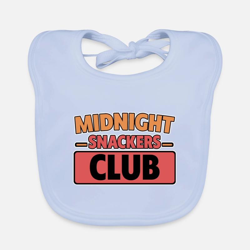 Midnight Snackers Club 2 Baby Bio-Lätzchen