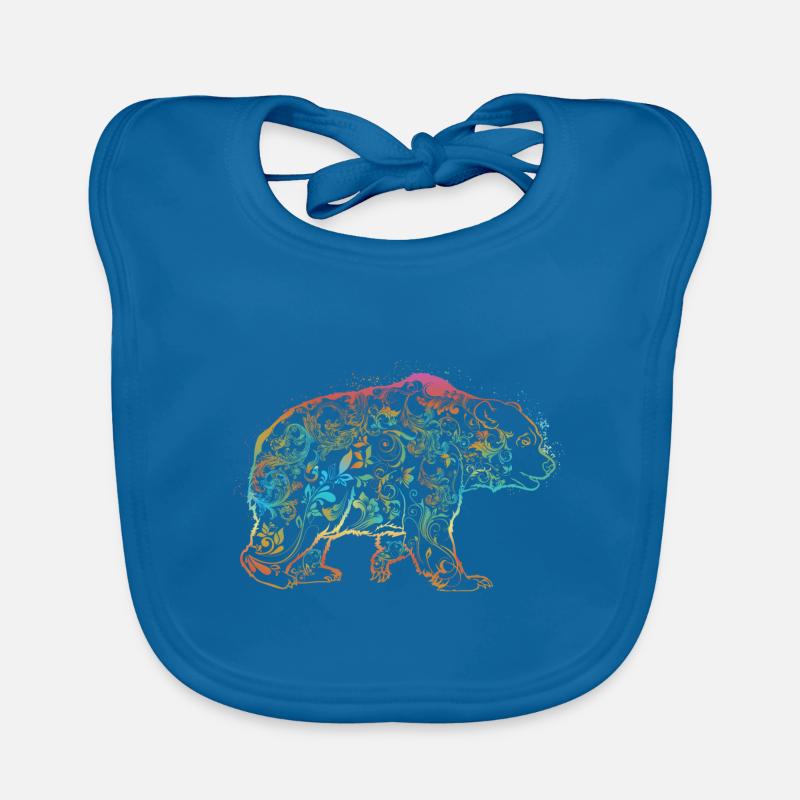 Éclaboussure d’ours Bavoir bio Bébé