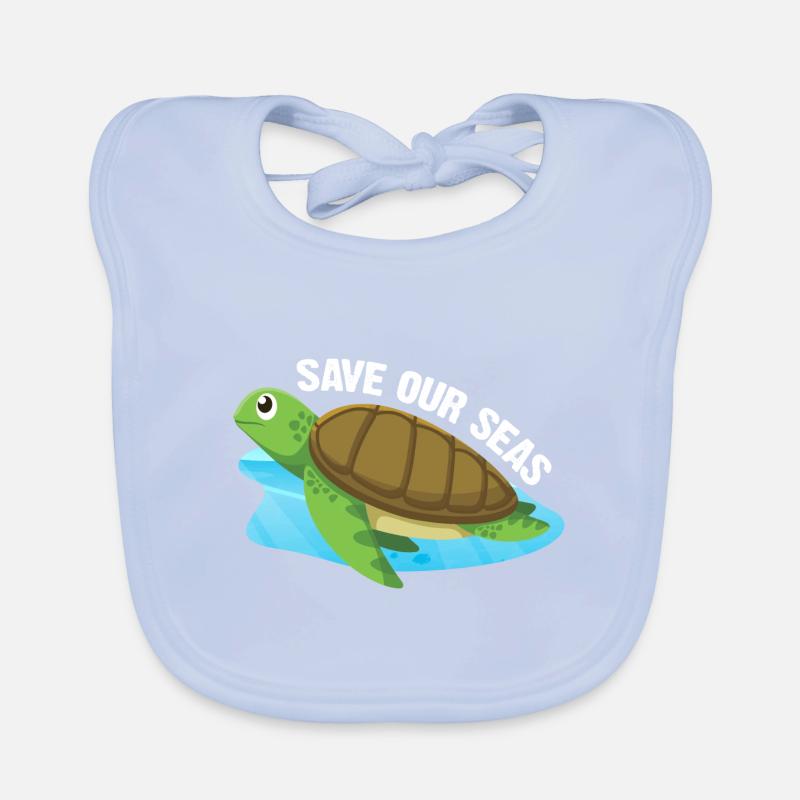 Save our Seas Turtle Baby Bio-Lätzchen