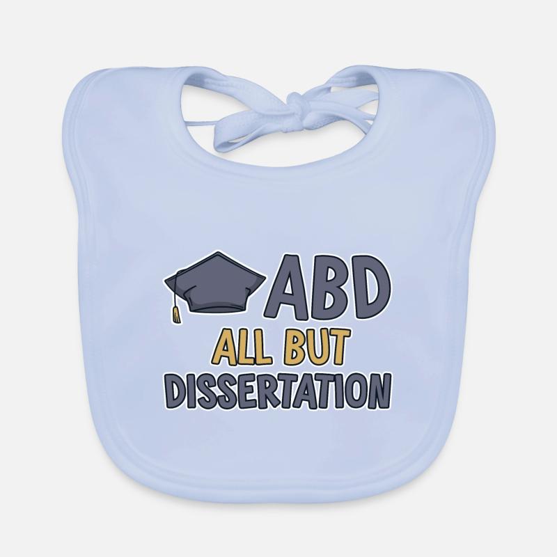 ABD All But Dissertation 2 Baby Bio-Lätzchen