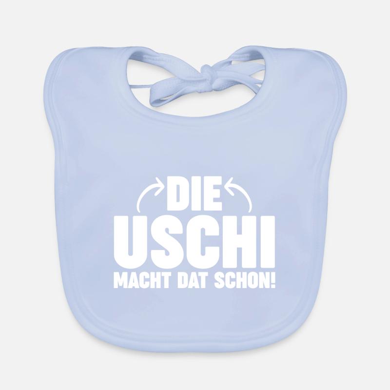 Die Uschi Macht Dat Schon Baby Bio-Lätzchen