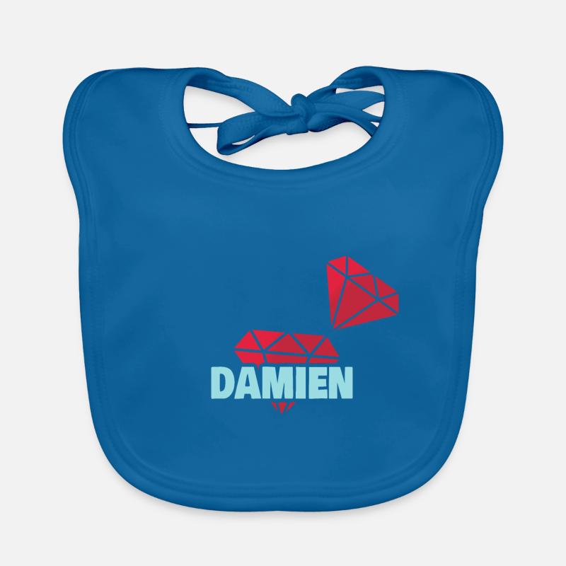 Precious Damien Organic Baby Bibs