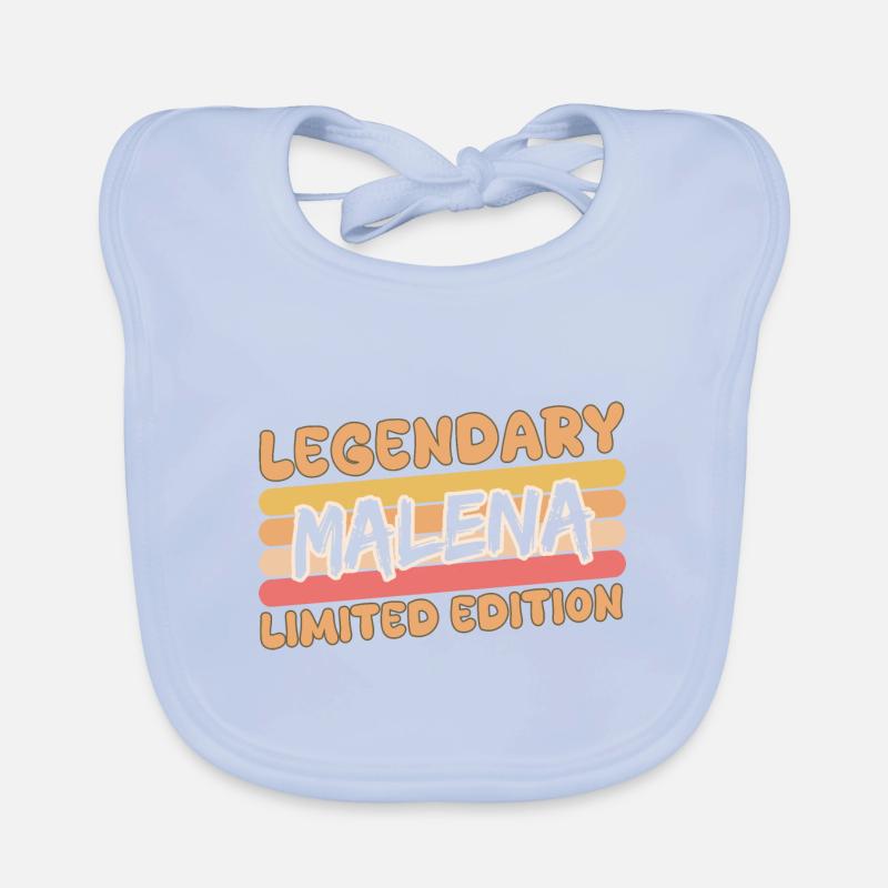 Name Malena Baby Bio-Lätzchen