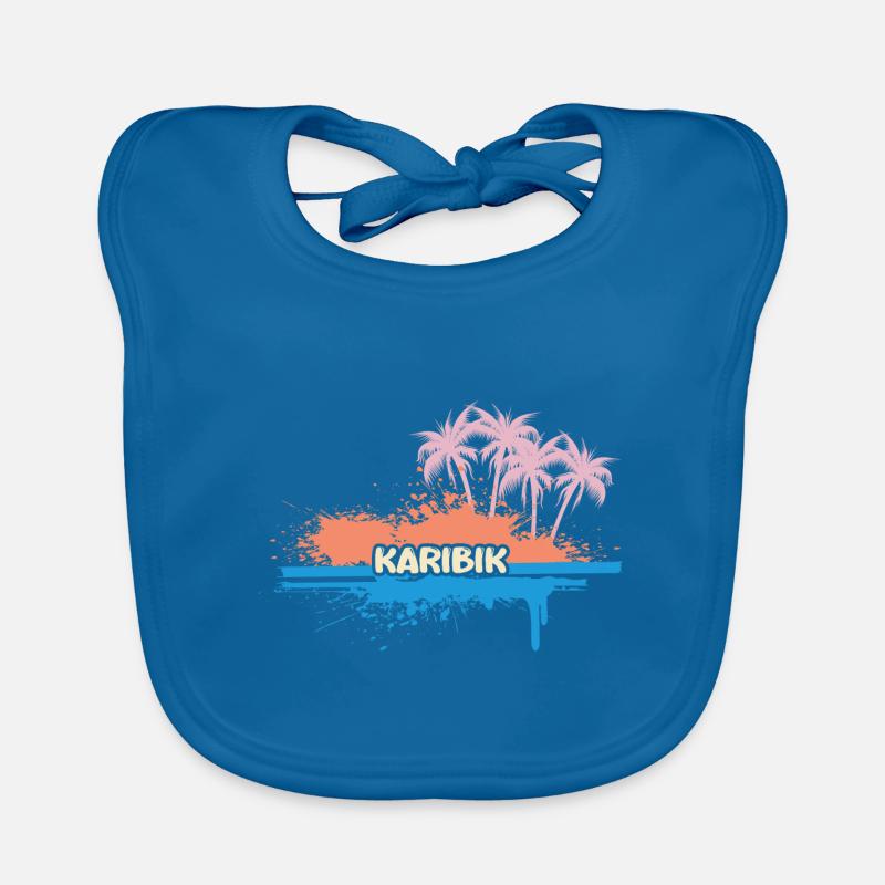 Caraïbes Bavoir bio Bébé