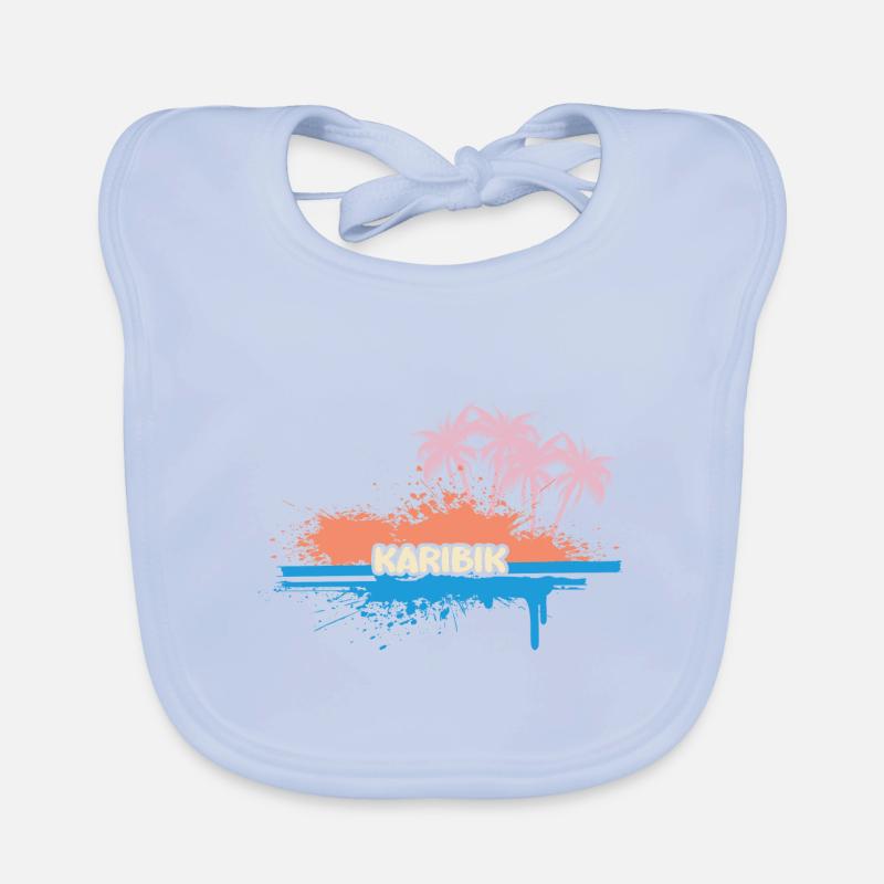 Caribbean Organic Baby Bibs