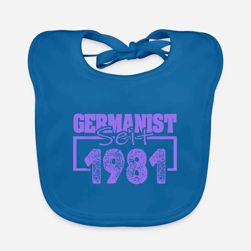 Germaniste 1981 Bavoir bio Bébé