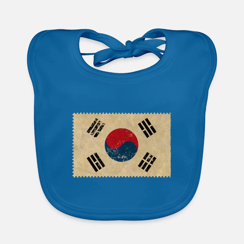 Corée du Sud Bavoir bio Bébé