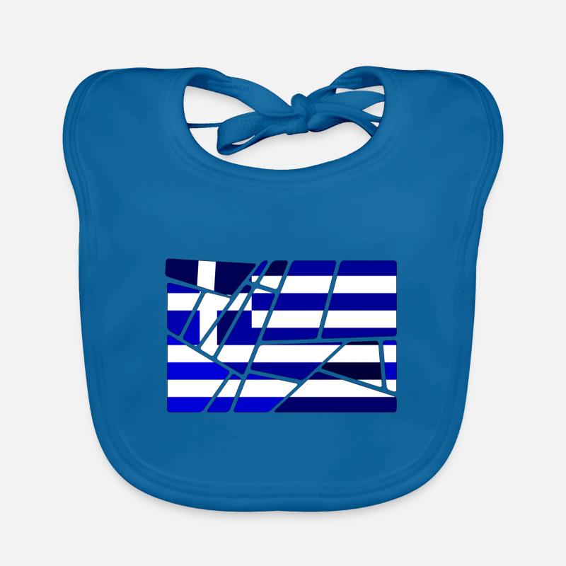 Greece Organic Baby Bibs