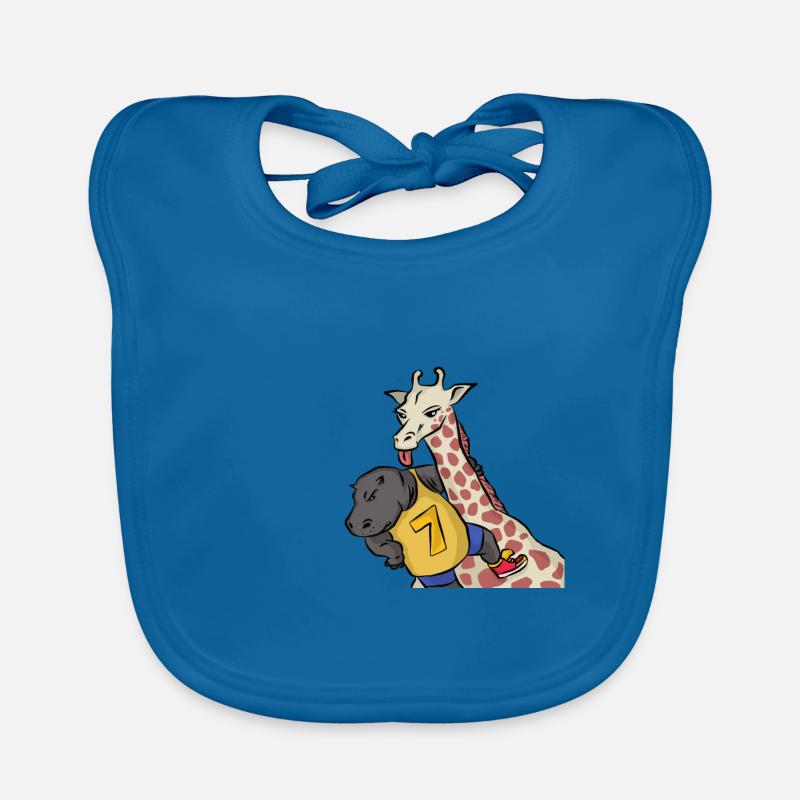 Girafffe Baby Bio-Lätzchen
