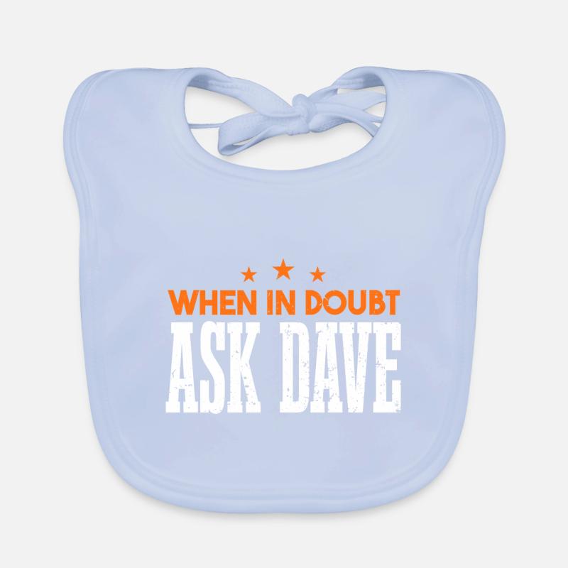 Fragen Sie Dave Baby Bio-Lätzchen