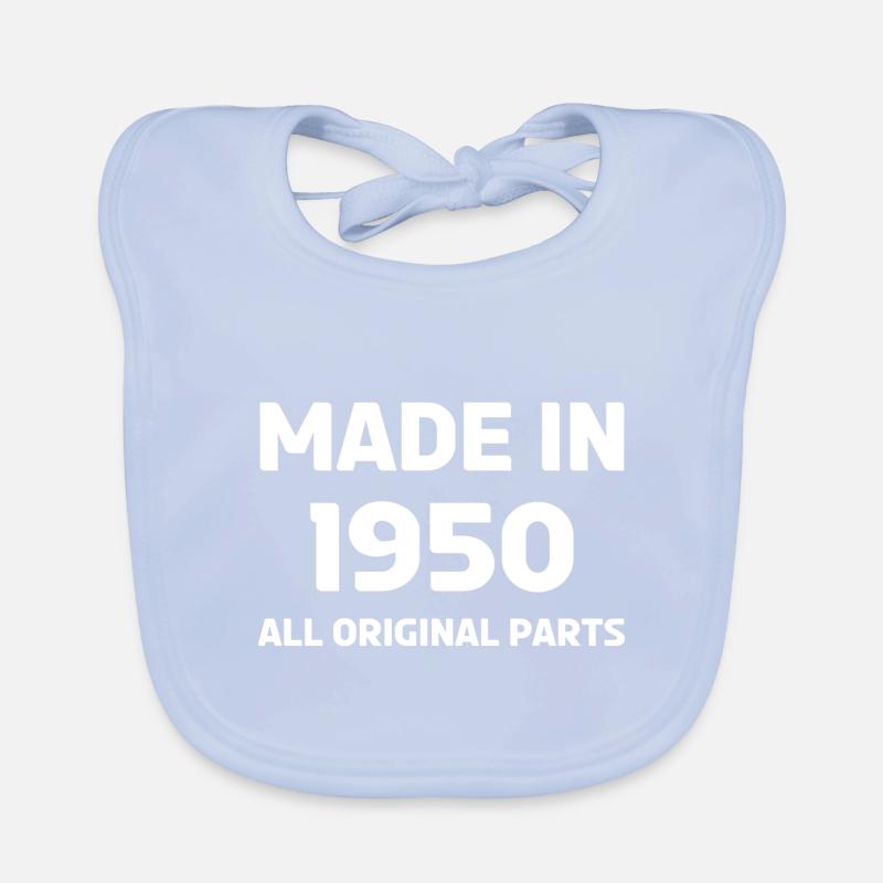 made en 1950 Bavoir bio Bébé