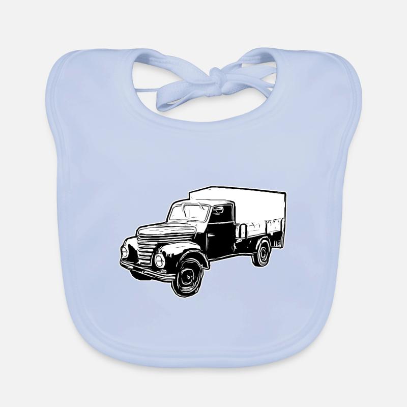 Framo pritsche Transporter Lkw DDR IFA Oldtimer Baby Bio-Lätzchen