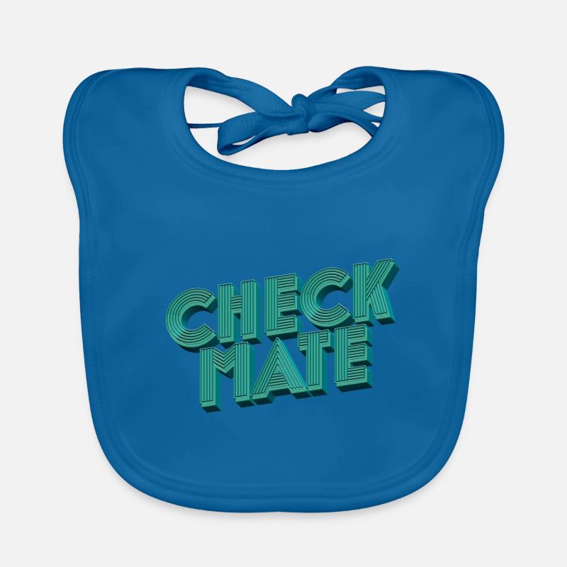 Chess Checkmate Chess Moves Chess Player Organic Baby Bibs