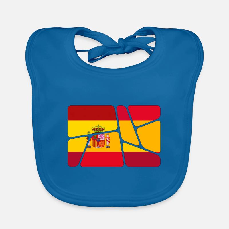 Spanien als Spanien Baby Bio-Lätzchen